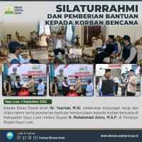 Logistik Bantuan Bencana di Kabupaten Gayo Lues (04/09/22)