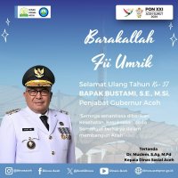 Milad Pj Gubernur Aceh