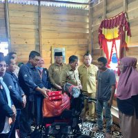 Penyerahan Kursi Roda Cerebral Palsy
