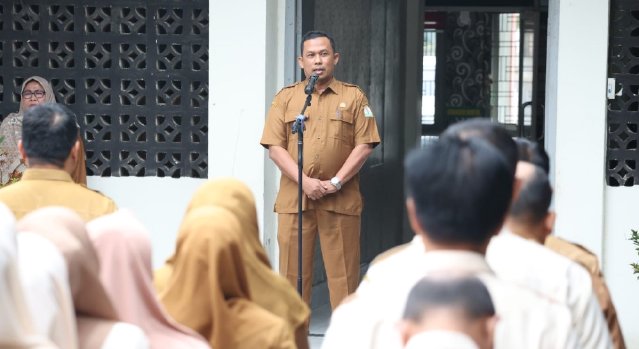 Apel Pagi Dinsos Aceh, Kabid PFM Mahdani : Jadilah ASN Yang Bermanfaat